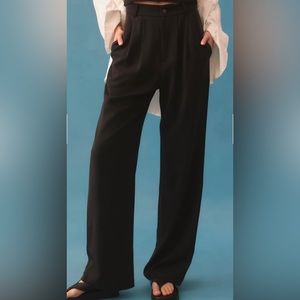 Reformation | Black “Mason” Pant | Size 4